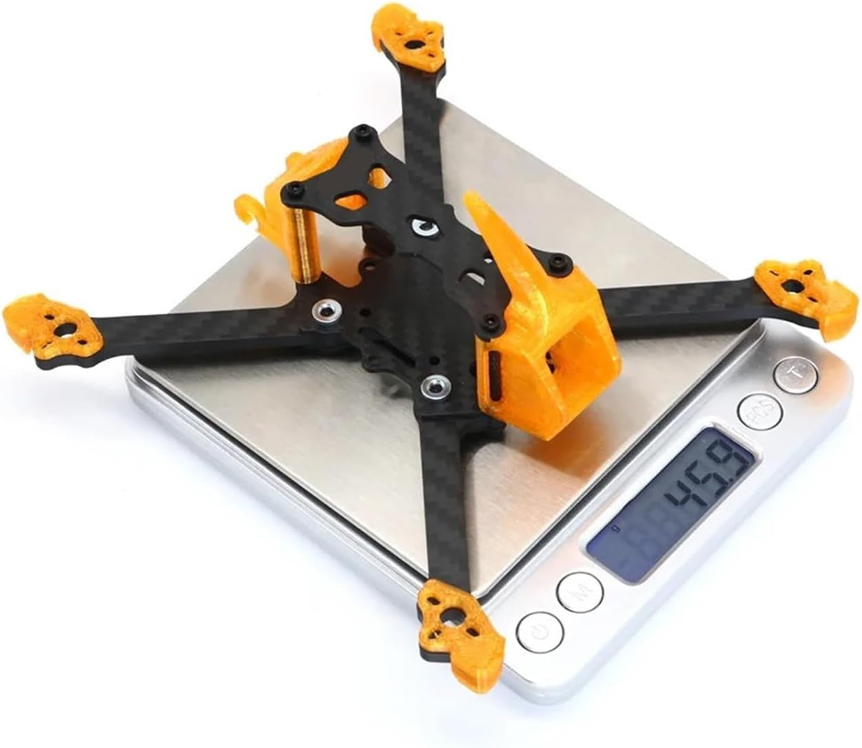 3.5Inch Carbon Fiber FPV Frame Kit with 3D Print Ultralight Compatible for Racing Freestyle Quadcopter Drone Builds