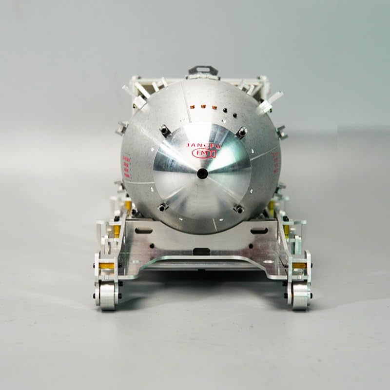 3D Metal Puzzle for Adults, WWII Fat Man Bomb Model Kit – 140PCS Steampunk Mechanical Jigsaw, DIY Assembly Collectible Decor