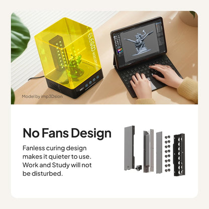 Mercury plus 2.0 Wash and Cure Station V2 for Mars Photon S Photon Mono LCD SLA DLP 3D Printer Models