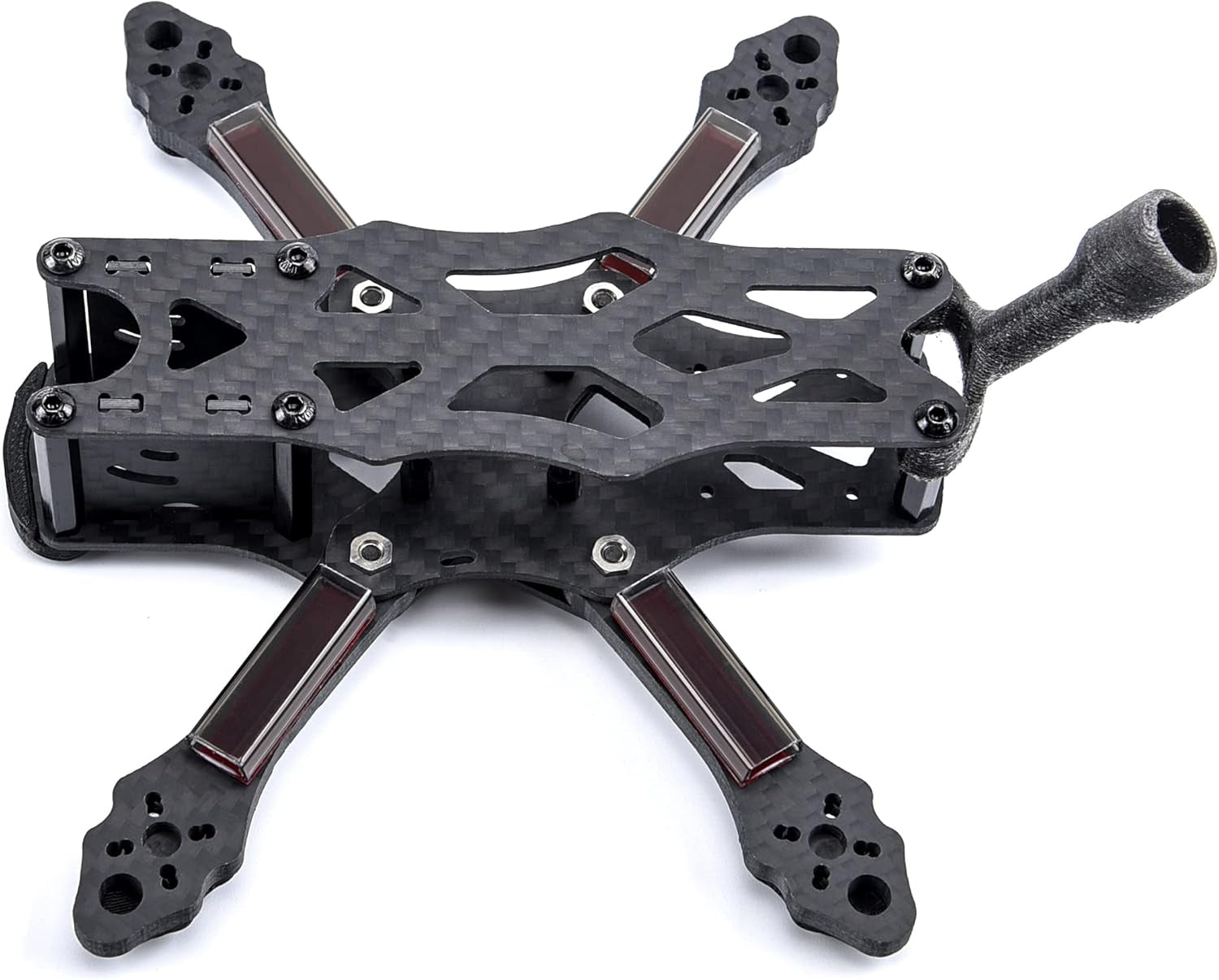150Mm FPV Racing Drone Frame 3Inch Carbon Fiber Quadcopter Frame with 4Mm Thickness Arms