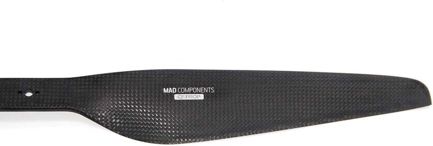 FLUXER PRO MATT 13X4.4 Inch D6-D12(M3X2) 1 Pair Carbon Fiber Propeller CW CCW Drones Props for Multicopter Quadcopter Hexacopter RC DIY Hobby
