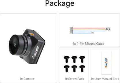 FPV Camera  Phoenix 2 SPV5 - Special Edition Micro Drone Camera with Lens Hood 5.8Ghz Fov160°Global WDR 8.6G for RC FPV Car Plane Racing Drone