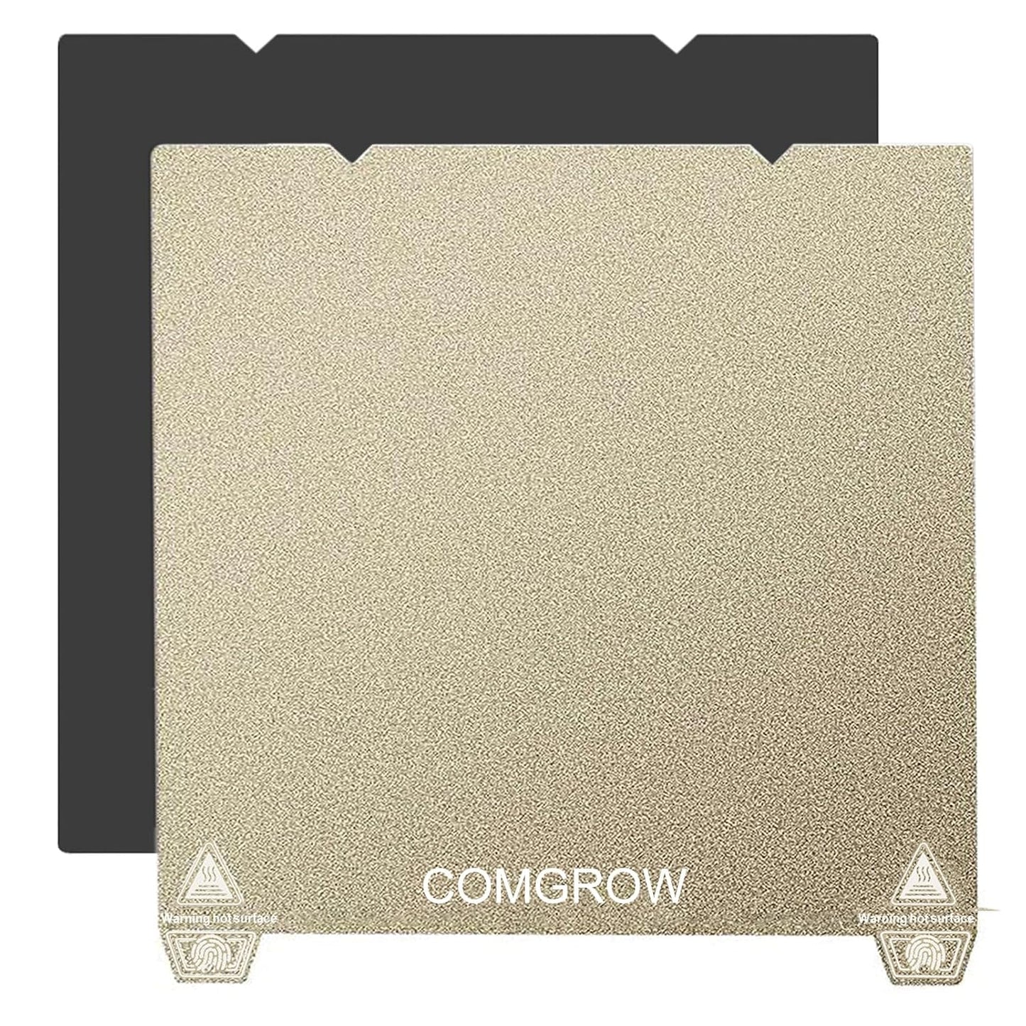 Ender 3 V3 KE PEI Spring Steel 235X235Mm, Texture PEI Sheet Magnetic Flexible Heated Bed, Ender 3 V3 SE Build Plate for Creality K1C/K1/Ender 3 V3/Ender 3/Ender 3 Pro/Ender 3 V2/Ender 3 V2 Neo