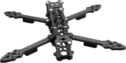 225Mm FPV Racing Drone Frame Carbon Fiber 5 Inch Quadcopter Freestyle Frame Kit with Lipo Battery Strap