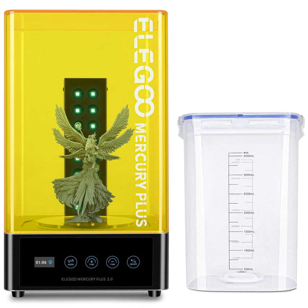 Mercury plus 2.0 Wash and Cure Station V2 for Mars Photon S Photon Mono LCD SLA DLP 3D Printer Models