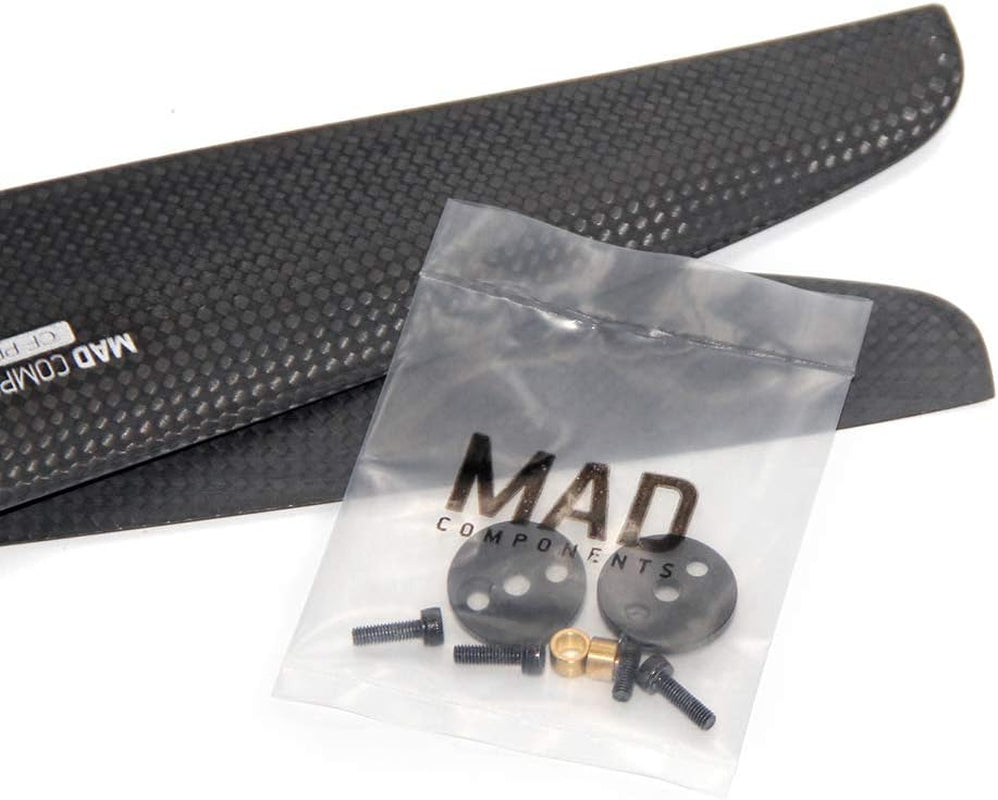 FLUXER PRO MATT 13X4.4 Inch D6-D12(M3X2) 1 Pair Carbon Fiber Propeller CW CCW Drones Props for Multicopter Quadcopter Hexacopter RC DIY Hobby