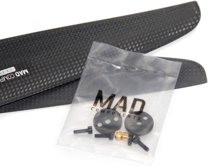 FLUXER PRO MATT 13X4.4 Inch D6-D12(M3X2) 1 Pair Carbon Fiber Propeller CW CCW Drones Props for Multicopter Quadcopter Hexacopter RC DIY Hobby