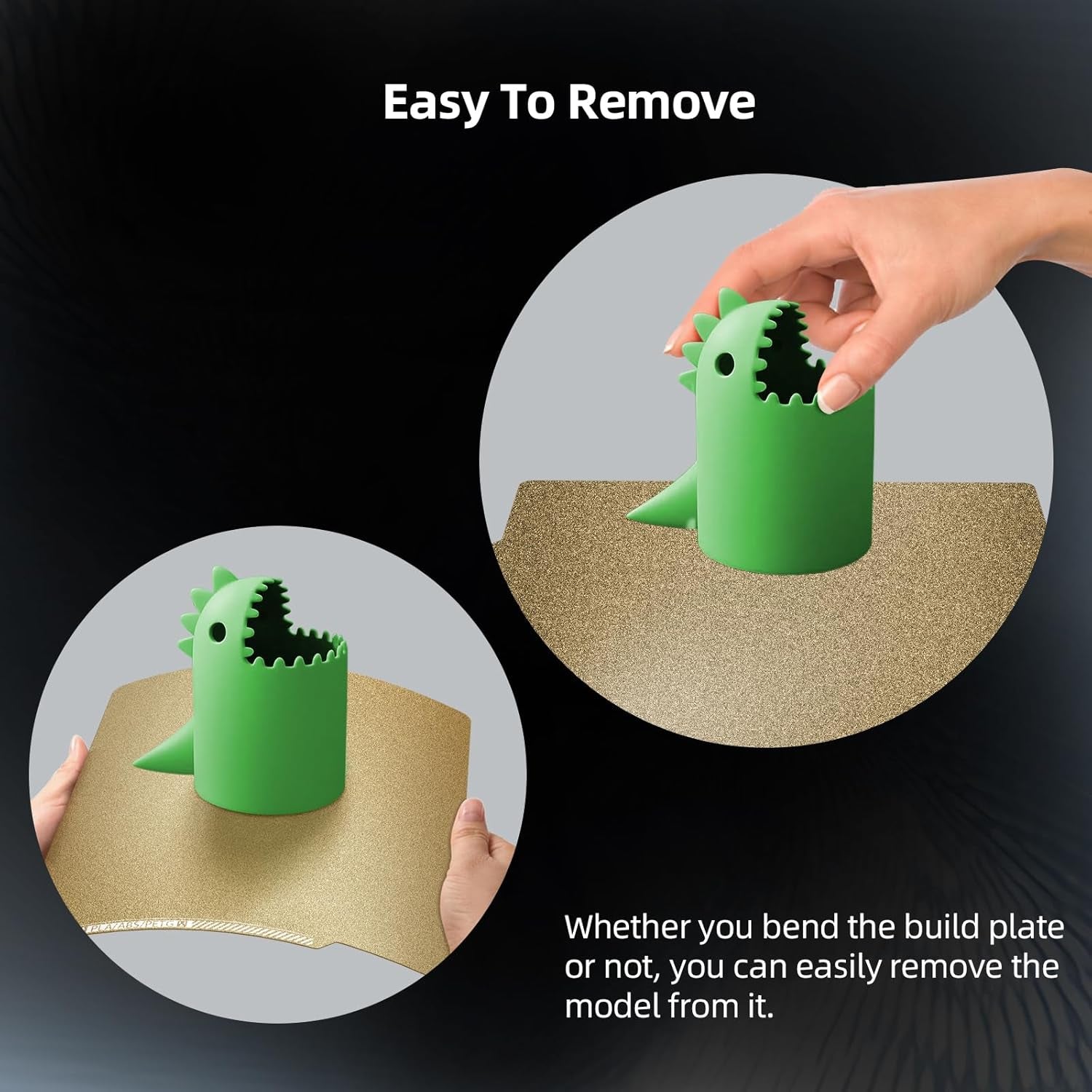 P1S PEI Sheet with QR Code for Bambu Lab P1P P1S A1 X1 X1C X1E,258X258Mm,Dual-Sided PEI Build Plate PLA PETG ABS Spring Steel Plate for Bambu Lab 3D Printer