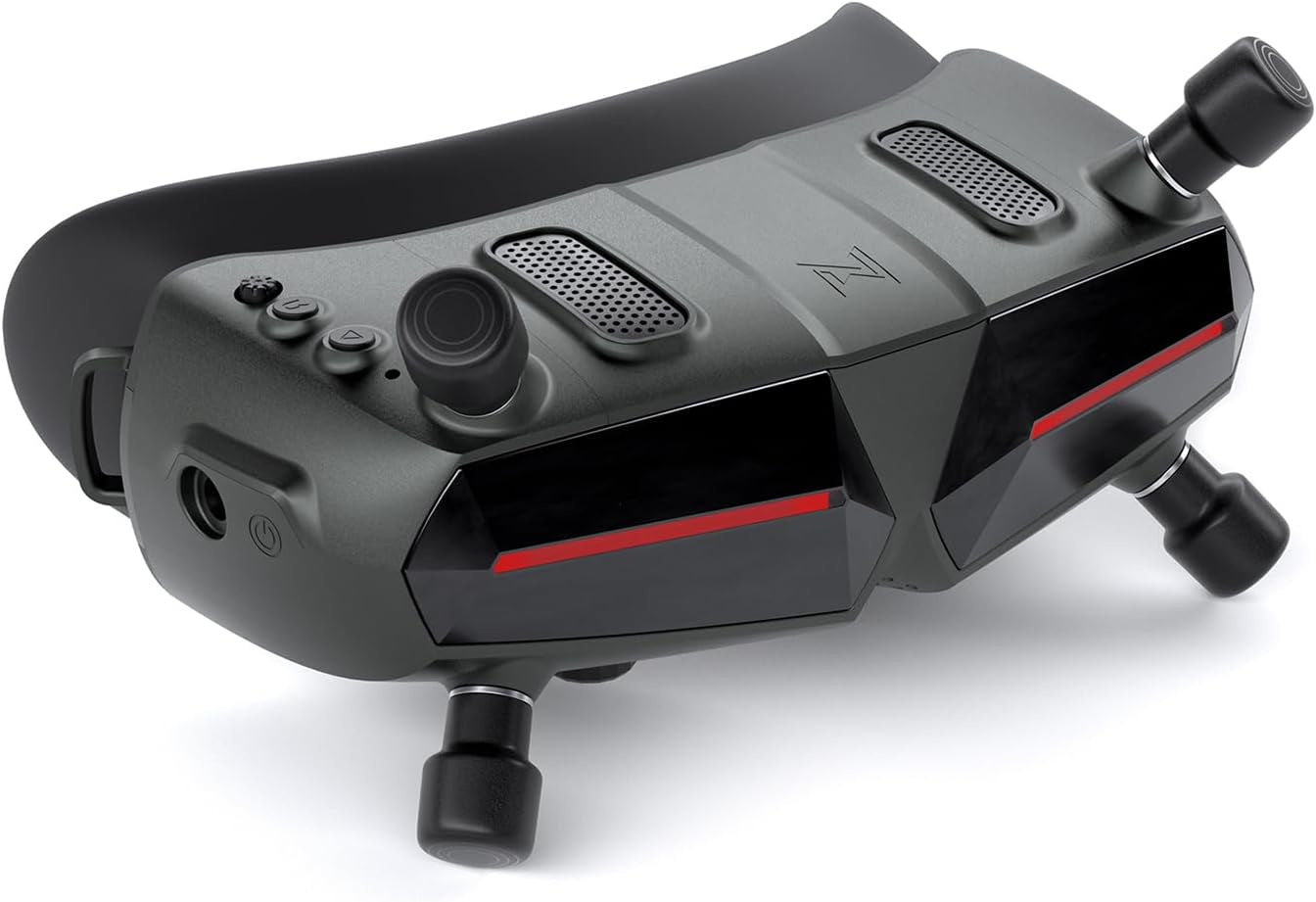 Walksnail Avatar HD FPV Goggles X – 1080P Ultra-Wide Screen, 50° FOV, Head Tracking, Immersive Flight Experience, HDMI/AV Input, Compatible FPV Drone Goggles for All Walksnail VTX Kits