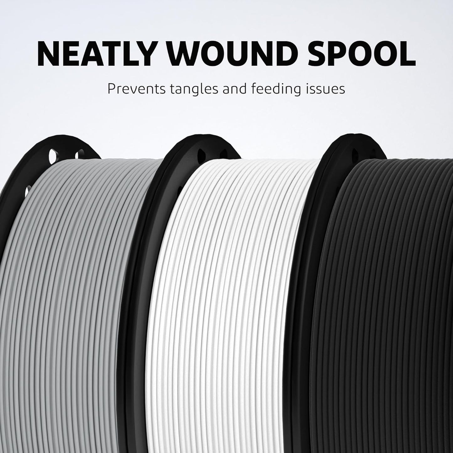 250G Matte PLA Filament Bundle 1.75Mm, 8 Colors 3D Printer Filaments Dimensional Accuracy +/- 0.02Mm, 8 Pack 250G Spool Multicolors Fits for Most FDM 3D Printers