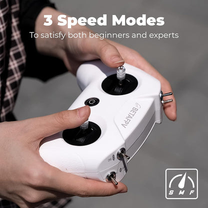 Cetus FPV RTF Drone Kit for Brushed Racing Drone, with Literadio 2 SE Transmitter VR02 FPV Goggles, Fly FPV Drone Kit for Beginners to Fly Faster Further