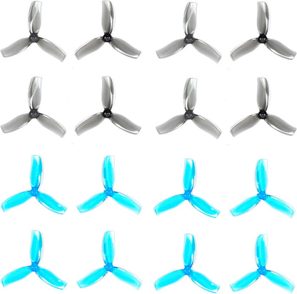 8Pairs  90MM 3-Blade Props T90MMX3 3.5Inch Drone Propellers for Protek35 Cinewhoop FPV Racing Quadcopter