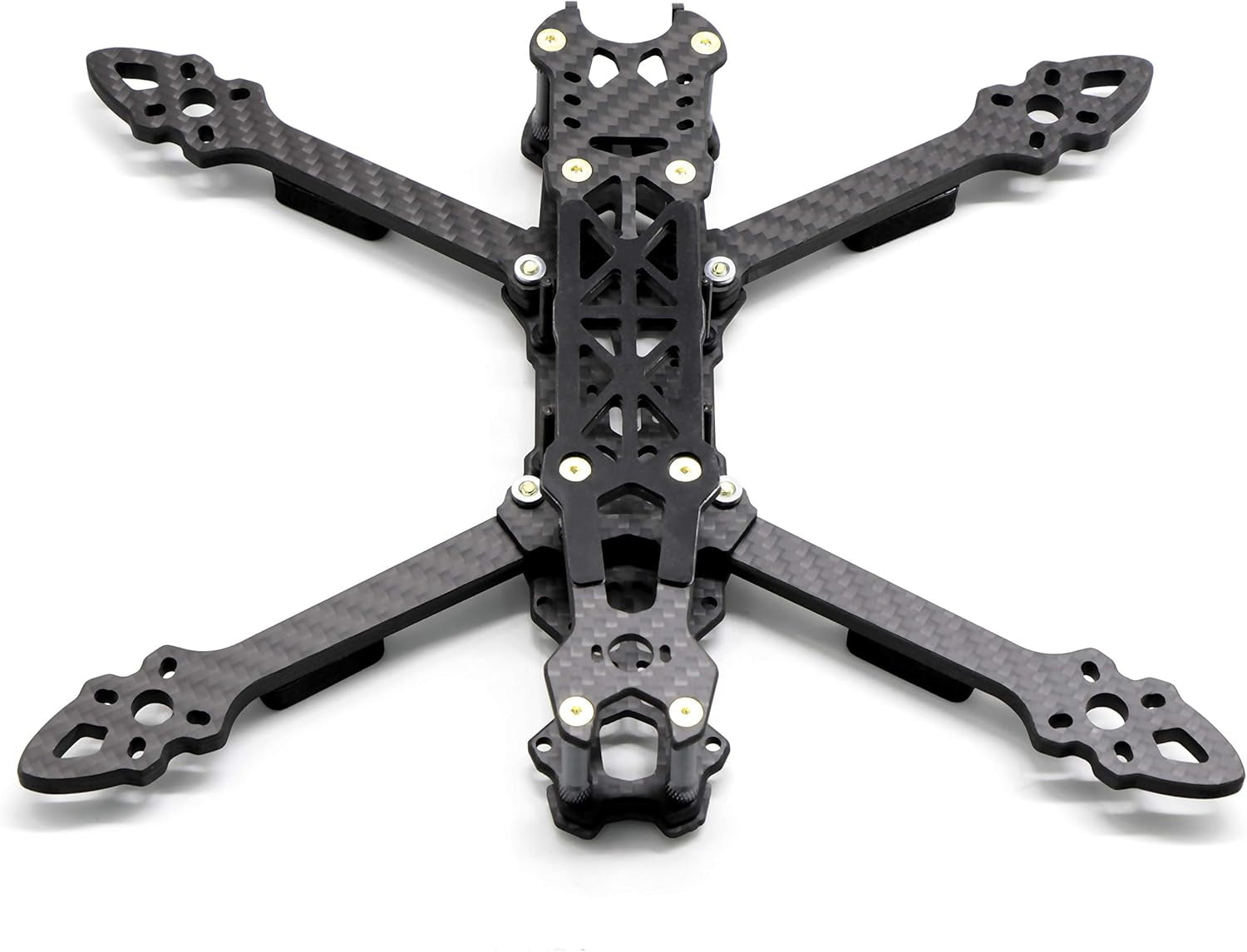 225Mm FPV Racing Drone Frame Carbon Fiber 5 Inch Quadcopter Freestyle Frame Kit with Lipo Battery Strap
