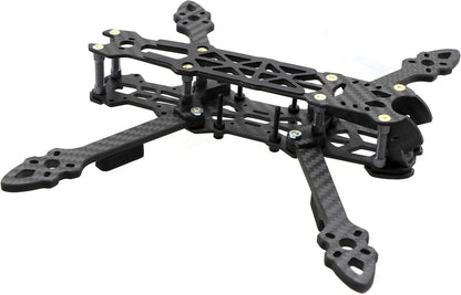 225Mm FPV Racing Drone Frame Carbon Fiber 5 Inch Quadcopter Freestyle Frame Kit with Lipo Battery Strap