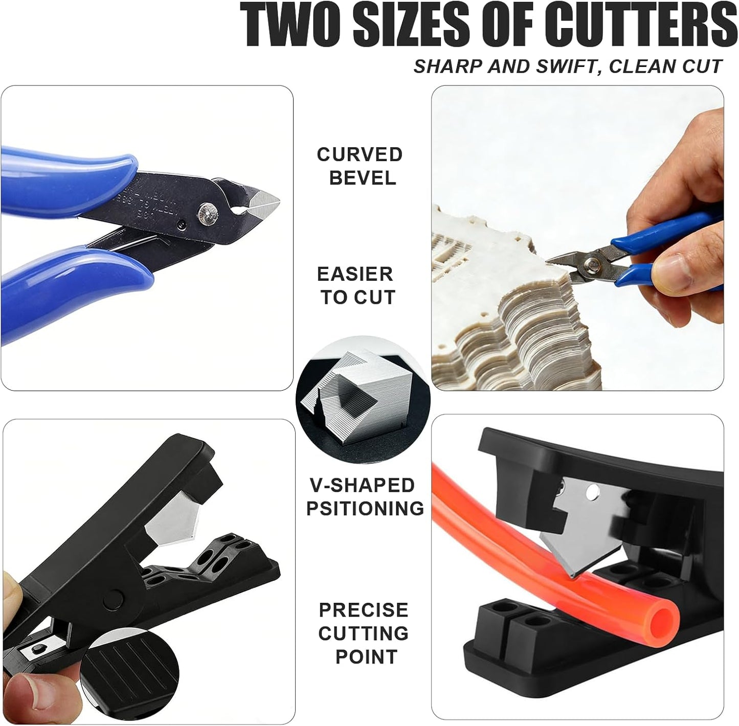91PCS 3D Printer Tools Kit, 3D Printing Tool Set with Nozzle Cleaning, Removal, Deburring, Finishing Tools, Complete Post-Processing Tool Kit for 3D Printers for FDM & SLA Printers