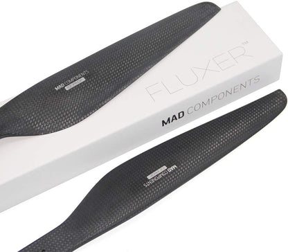 FLUXER PRO MATT 13X4.4 Inch D6-D12(M3X2) 1 Pair Carbon Fiber Propeller CW CCW Drones Props for Multicopter Quadcopter Hexacopter RC DIY Hobby