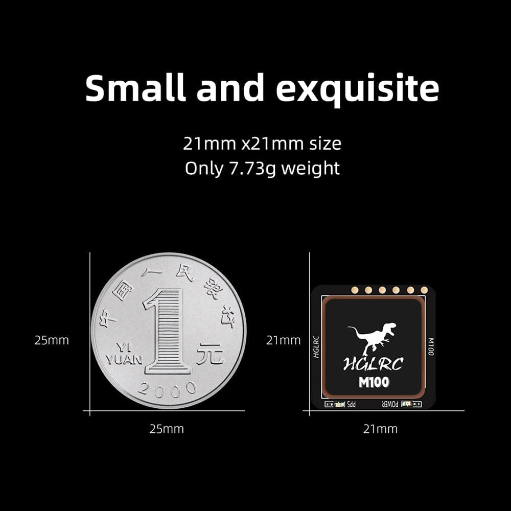 M100-5883 Compass Module, Upgraded 10Th Generation Chip Compatible with FPV Fixed-Wing UAV