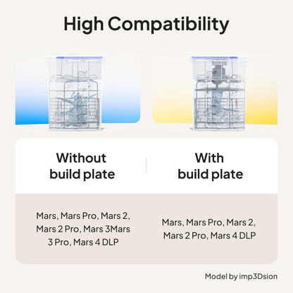 Mercury plus 2.0 Wash and Cure Station V2 for Mars Photon S Photon Mono LCD SLA DLP 3D Printer Models