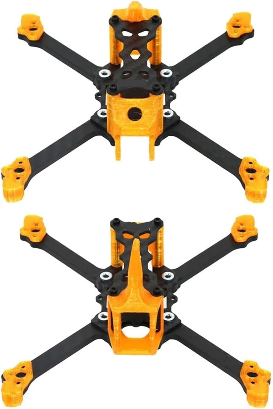 3.5Inch Carbon Fiber FPV Frame Kit with 3D Print Ultralight Compatible for Racing Freestyle Quadcopter Drone Builds