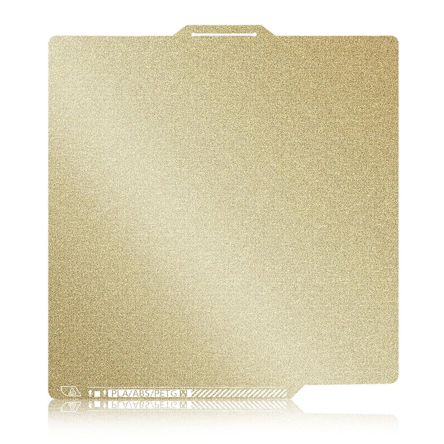 P1S PEI Sheet with QR Code for Bambu Lab P1P P1S A1 X1 X1C X1E,258X258Mm,Dual-Sided PEI Build Plate PLA PETG ABS Spring Steel Plate for Bambu Lab 3D Printer