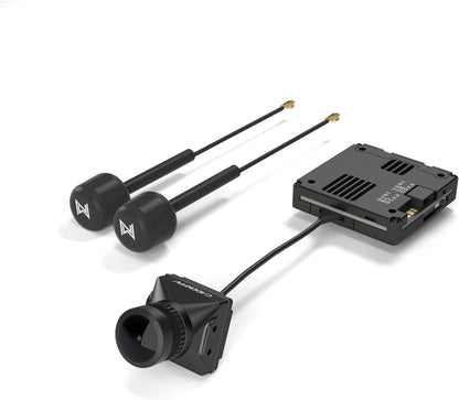 Walksnail Avatar Pro Kit – Air Unit Pro for FPV Drone with Excellent Night Vision, Gyroflow Support, Digital Transmission System,Dual Antennas, 22Ms Low Latency, 4Km Max Range, 160° FOV, 1080P/60Fps H.265 Video Recording, 1/1.8-Inch Starvis II