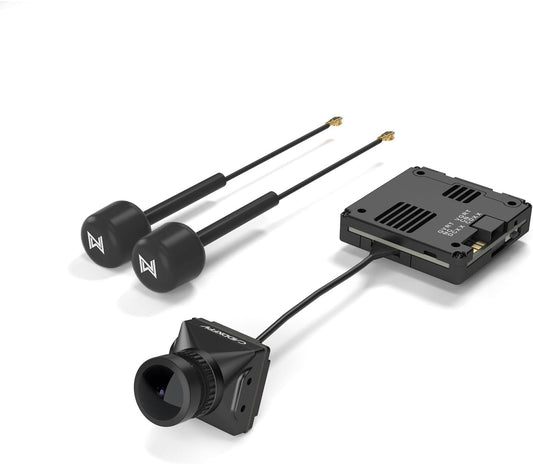 Walksnail Avatar Pro Kit – Air Unit Pro for FPV Drone with Excellent Night Vision, Gyroflow Support, Digital Transmission System,Dual Antennas, 22Ms Low Latency, 4Km Max Range, 160° FOV, 1080P/60Fps H.265 Video Recording, 1/1.8-Inch Starvis II