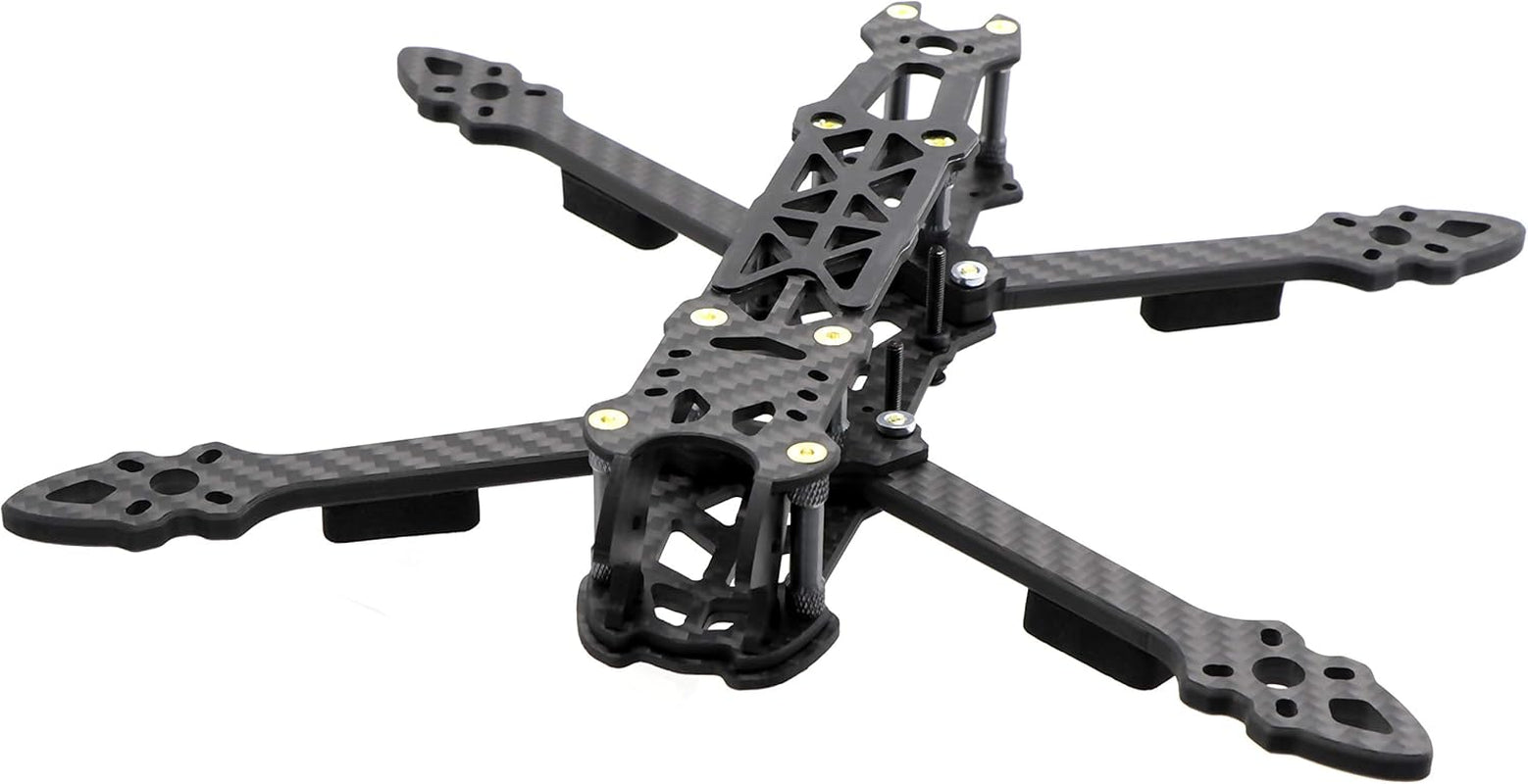 225Mm FPV Racing Drone Frame Carbon Fiber 5 Inch Quadcopter Freestyle Frame Kit with Lipo Battery Strap