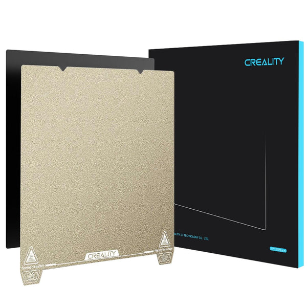 Official Ender 3 S1 Pro Original Build Plate, 235X235Mm Texture Surface PEI Sheet Magnetic Removable Flexible Spring Heat Resistance Bed Plate for Ender 3 V3 SE/KE, K1, Ender 3 S1, CR-10 SE