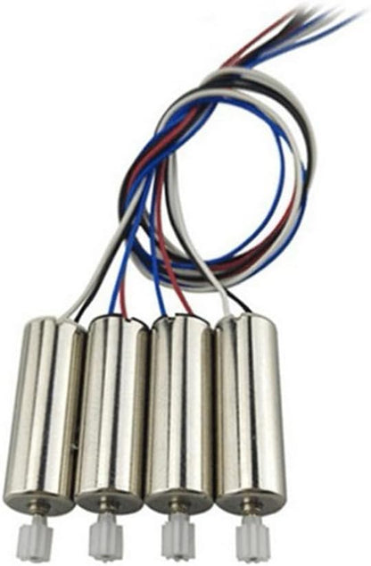 4Pcs Mini A-B Positive Negative 720 Motor Repair Spare Parts for Syma X5/X5C/M68 RC Drones and Quadcopters