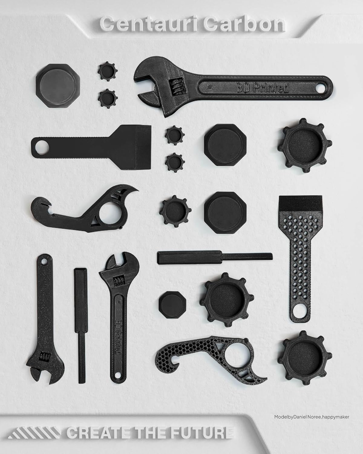 Centauri Carbon 3D Printer, Corexy 500Mm/S High Speed Printing with Auto Calibration, 320°C Nozzle and Built-In Camera, Ready to Print Out of the Box, 256X256X256Mm Printing Size