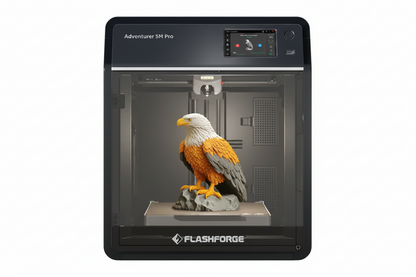 Flashforge Adventurer 5M Pro 3D Printer, 600mm/s High Speed Printing, Auto Leveling, Direct Drive Extruder, 220x220x220mm Build Volume