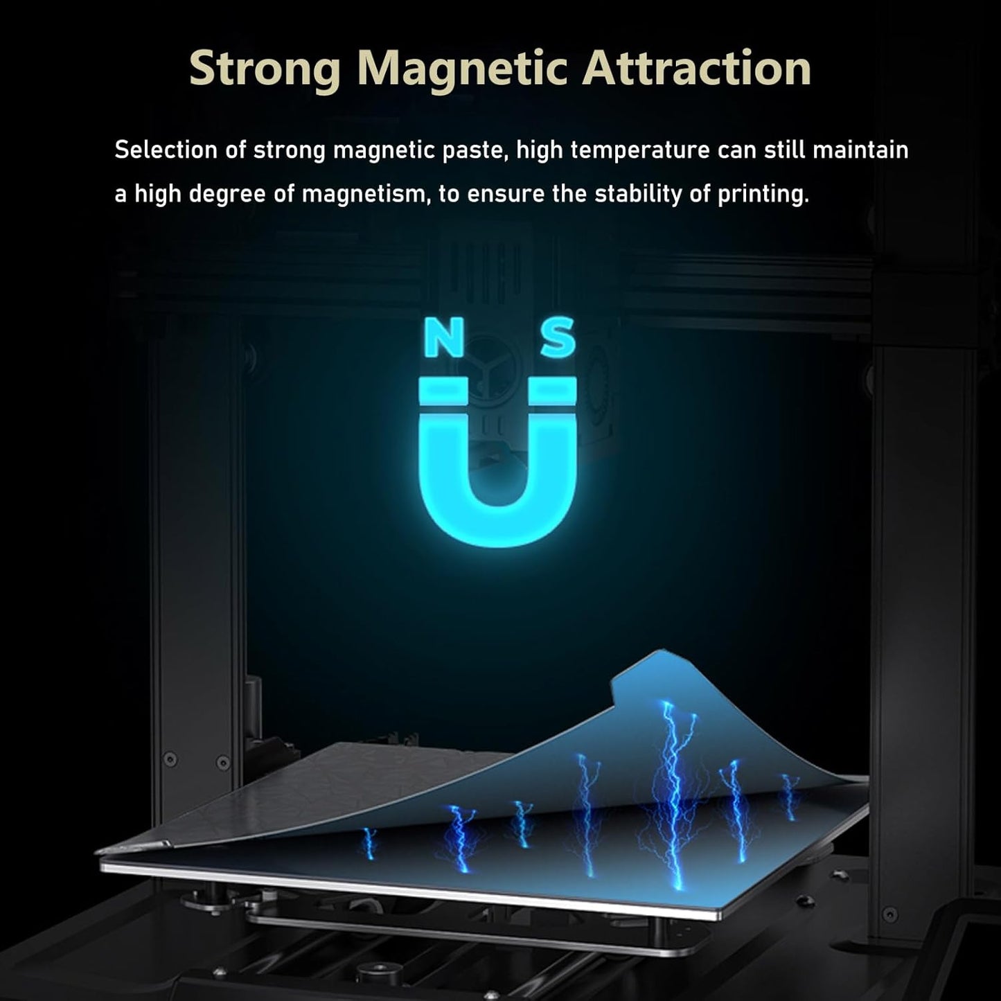 Ender 3 V3 KE PEI Spring Steel 235X235Mm, Texture PEI Sheet Magnetic Flexible Heated Bed, Ender 3 V3 SE Build Plate for Creality K1C/K1/Ender 3 V3/Ender 3/Ender 3 Pro/Ender 3 V2/Ender 3 V2 Neo