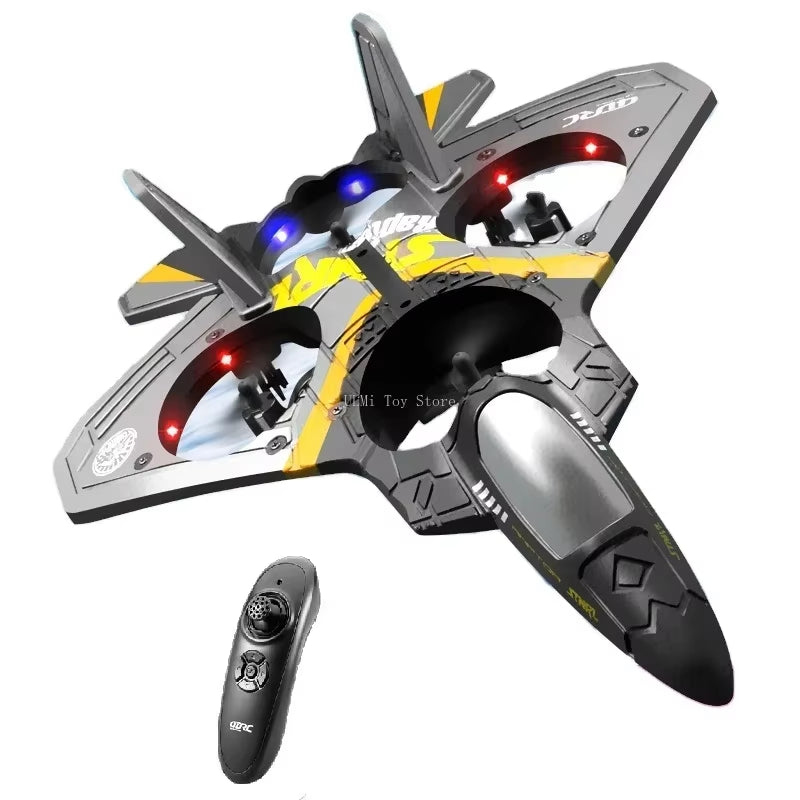 V17 RC Remote Control Airplane 2.4G Remote Control Fighter Hobby Plane Glider Airplane EPP Foam Toys RC Drone Kids Gift Rcplane