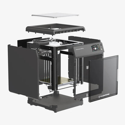Flashforge Adventurer 5M Pro 3D Printer, 600mm/s High Speed Printing, Auto Leveling, Direct Drive Extruder, 220x220x220mm Build Volume