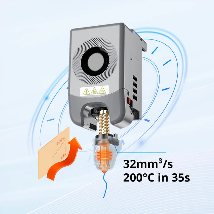 Flashforge Adventurer 5M Pro 3D Printer, 600mm/s High Speed Printing, Auto Leveling, Direct Drive Extruder, 220x220x220mm Build Volume
