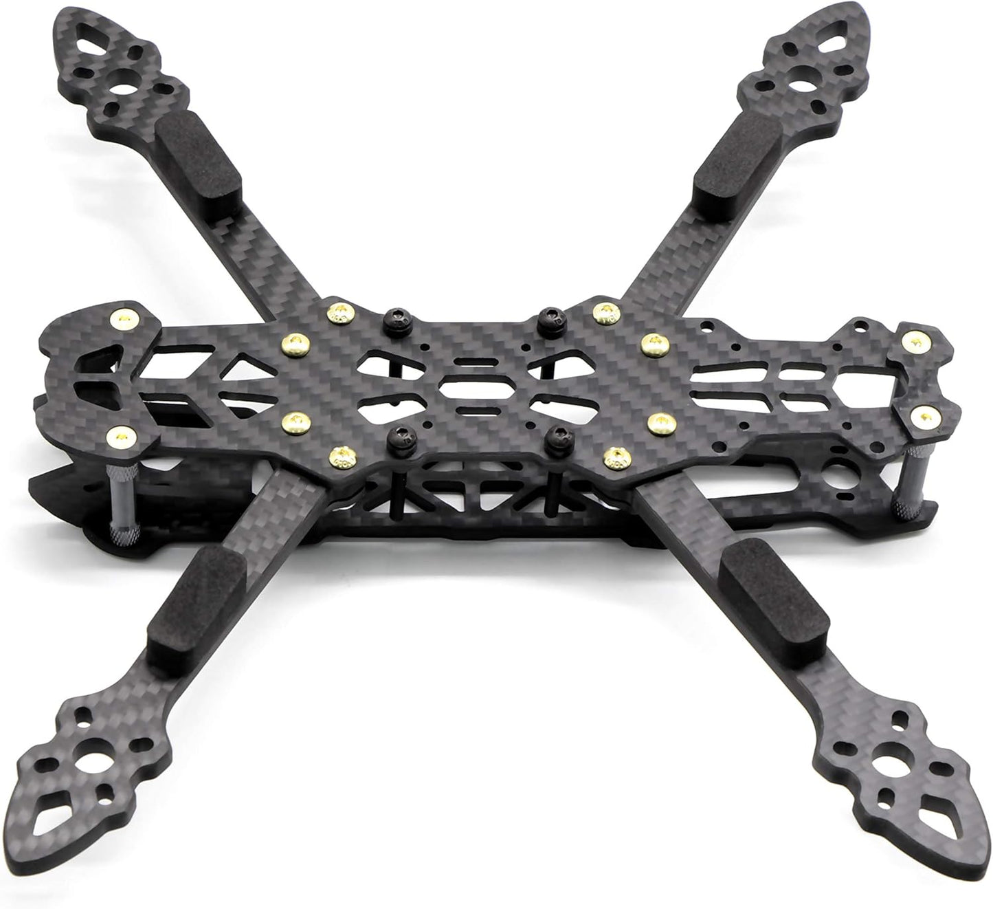 225Mm FPV Racing Drone Frame Carbon Fiber 5 Inch Quadcopter Freestyle Frame Kit with Lipo Battery Strap