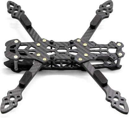 225Mm FPV Racing Drone Frame Carbon Fiber 5 Inch Quadcopter Freestyle Frame Kit with Lipo Battery Strap