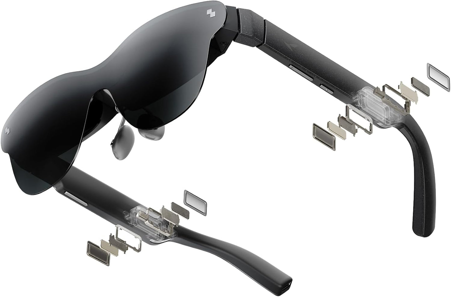 Air 4 Pro AR/XR Glasses - 201" HDR10 Video Display, Vision 4000 Chip, Audio by Bang & Olufsen, 3D Movies & Gaming Smart Glasses for Iphone 17,16,15/Android/Switch 2/Mac/Ps4/5-4 Pro