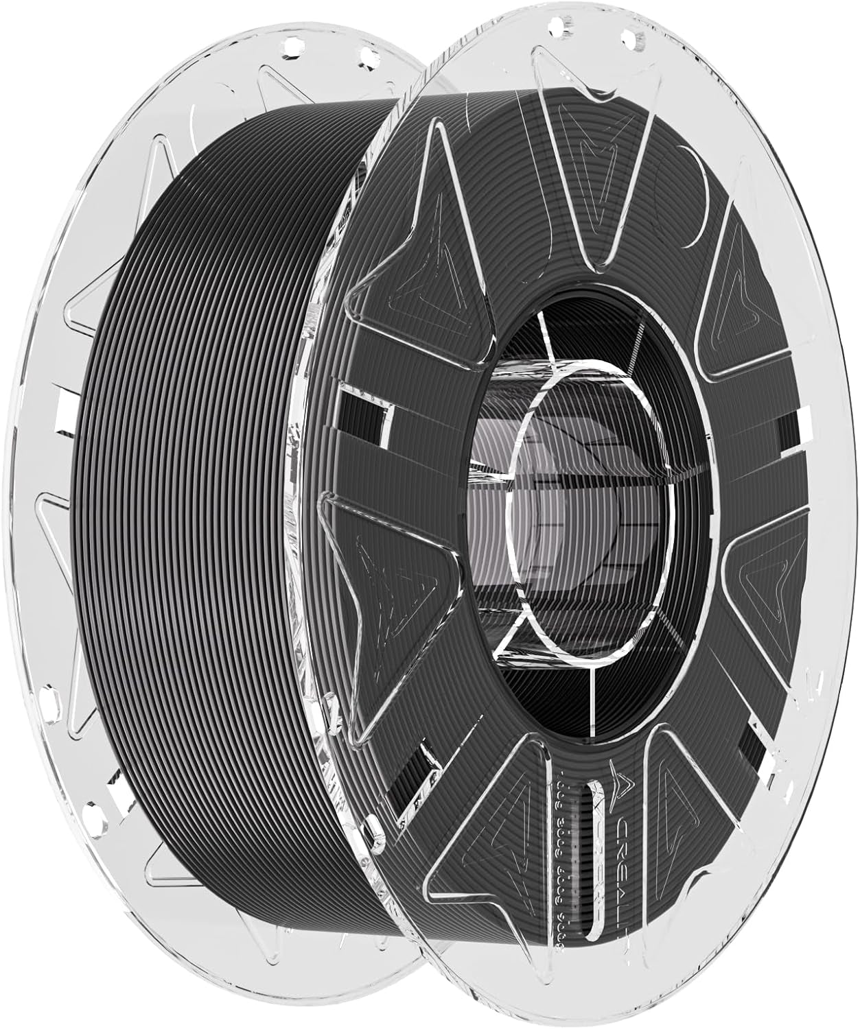 Hyper PLA Filament 1.75Mm, RFID 3D Printer Filament PLA for High Speed 30-600Mm/S, 1Kg(2.2Lbs)/Spool Filament Support CFS, Fits for K2 plus Combo and Most 3D Printers (Black)