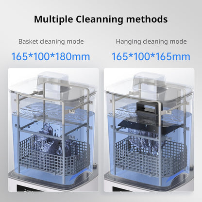 Wash and Cure Station 3.0, Resin 3D Printer Post-Process for Most LCD/SLA/MSLA/DLP Resin Printer, Detergent Saving&Dual Cleaning and Curing Models