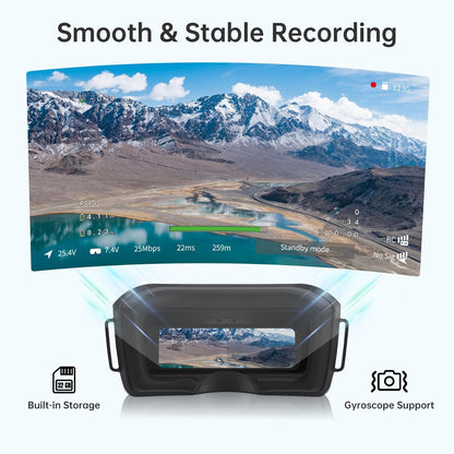 Walksnail Avatar Pro Kit – Air Unit Pro for FPV Drone with Excellent Night Vision, Gyroflow Support, Digital Transmission System,Dual Antennas, 22Ms Low Latency, 4Km Max Range, 160° FOV, 1080P/60Fps H.265 Video Recording, 1/1.8-Inch Starvis II