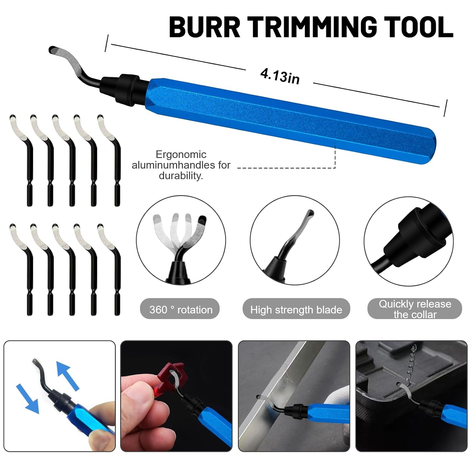 212Pcs 3D Printer Tool Kit with 3D Printer Accessories Bring Tool Box Includes Deburring Ideal for Disassembly Cleaning and Precision Machining Toolboxes