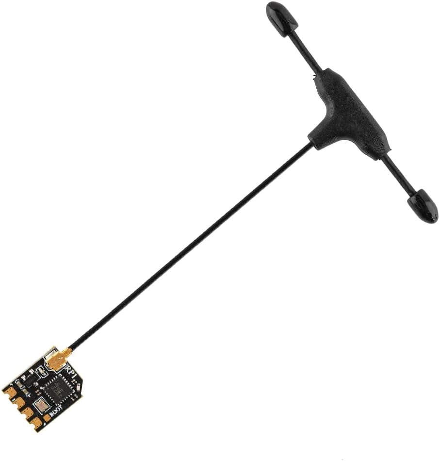 2.4Ghz RP1 ELRS FPV Receiver Expresslrs Nano Receiver Come with 65Mm UFL T Antenna for TX16S TX12 Zorro ELRS RC Transmitter