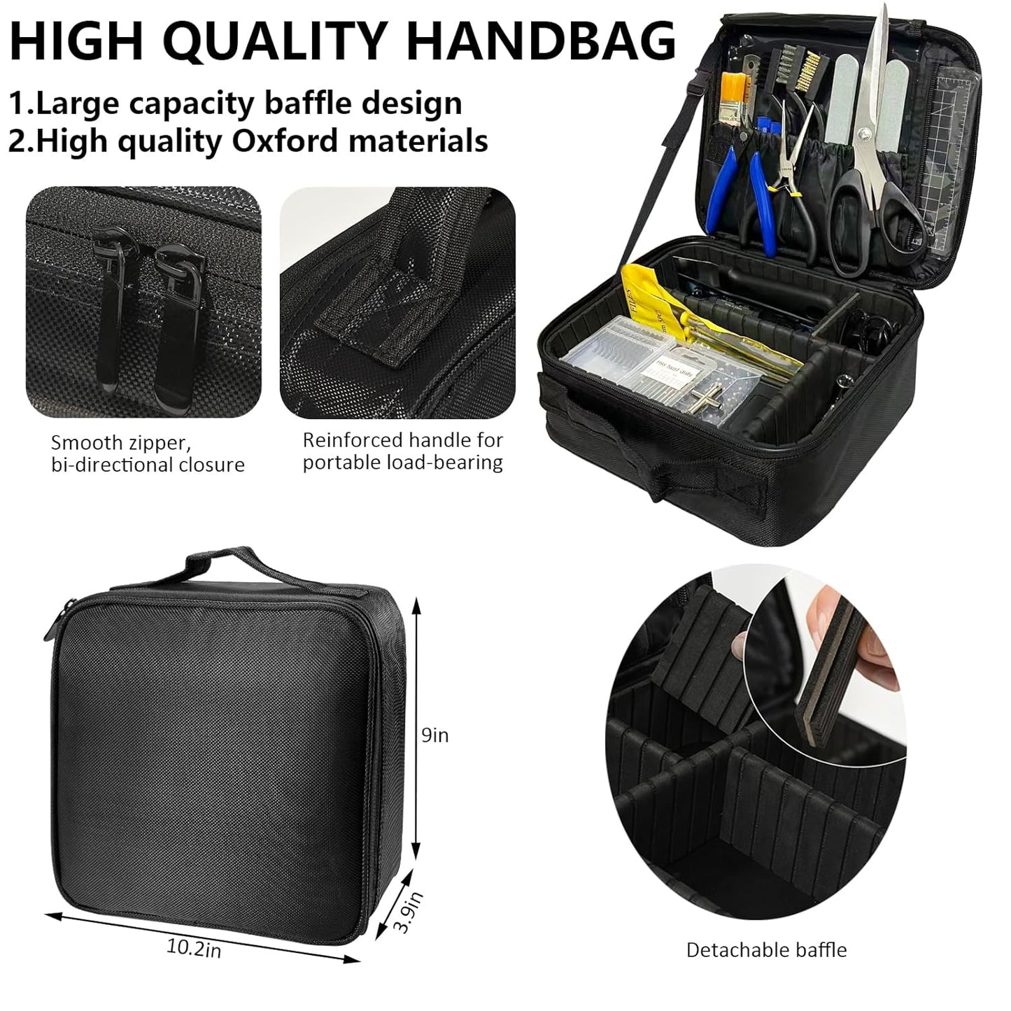 212Pcs 3D Printer Tool Kit with 3D Printer Accessories Bring Tool Box Includes Deburring Ideal for Disassembly Cleaning and Precision Machining Toolboxes