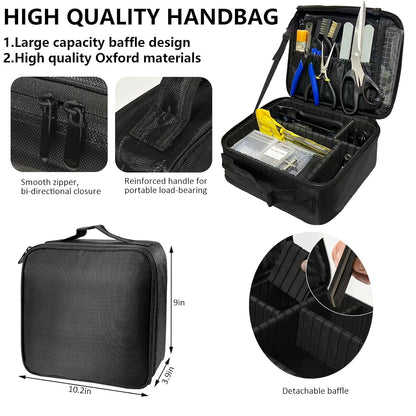 212Pcs 3D Printer Tool Kit with 3D Printer Accessories Bring Tool Box Includes Deburring Ideal for Disassembly Cleaning and Precision Machining Toolboxes