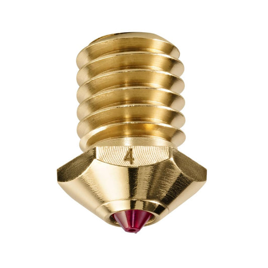 Ruby Nozzle 0.4Mm for Bambu Lab P1P / P1S / X1 / X1C 3D Printer Upgrade TZ2.0 Hotend, Hardened & Abrasion Resistant