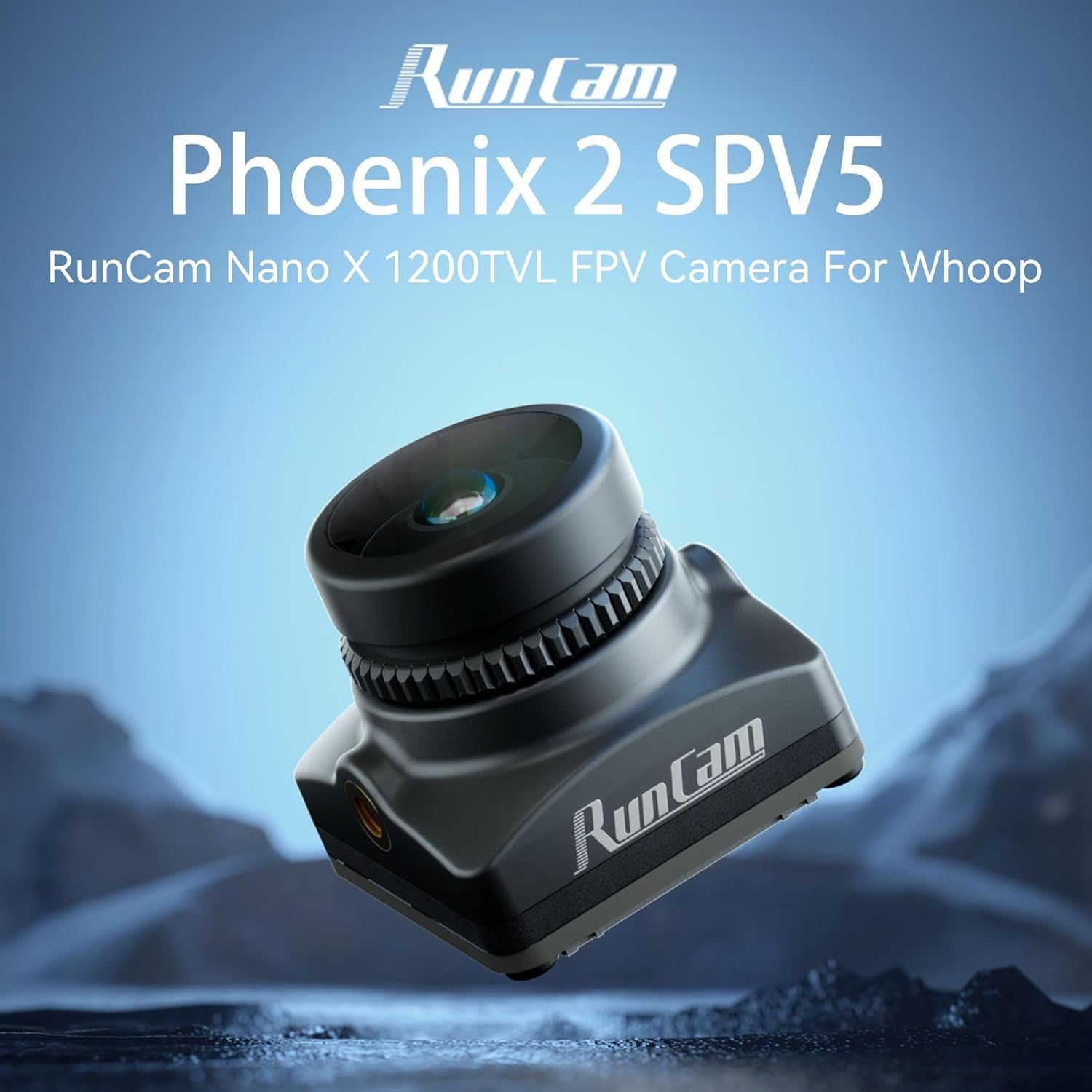 FPV Camera  Phoenix 2 SPV5 - Special Edition Micro Drone Camera with Lens Hood 5.8Ghz Fov160°Global WDR 8.6G for RC FPV Car Plane Racing Drone