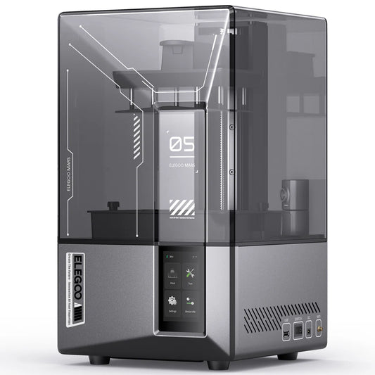 ELEGOO Mars 5 Ultra Resin 3D Printer, 9K Mono LCD, 150mm/h High Speed, AI Camera, Auto Leveling, Wi-Fi, 153.36x77.76x165mm Build Volume