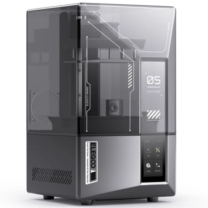 ELEGOO Mars 5 Ultra Resin 3D Printer, 9K Mono LCD, 150mm/h High Speed, AI Camera, Auto Leveling, Wi-Fi, 153.36x77.76x165mm Build Volume