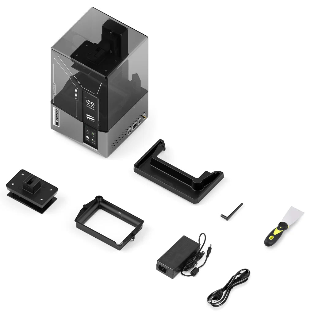 ELEGOO Mars 5 Ultra Resin 3D Printer, 9K Mono LCD, 150mm/h High Speed, AI Camera, Auto Leveling, Wi-Fi, 153.36x77.76x165mm Build Volume
